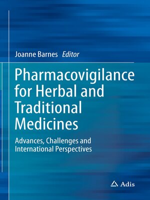 cover image of Pharmacovigilance for Herbal and Traditional Medicines